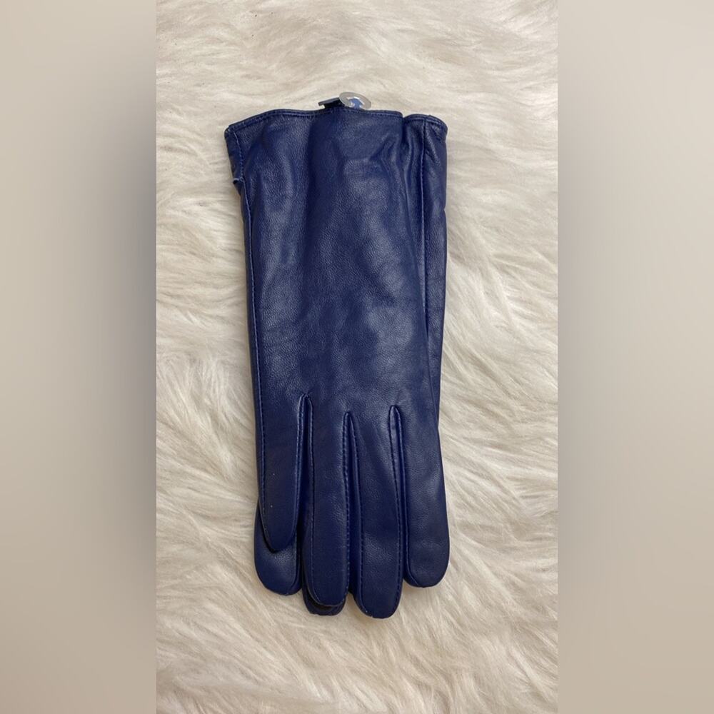 Women's Classic Leather Gloves Winter Warm - Picture 5 of 8
